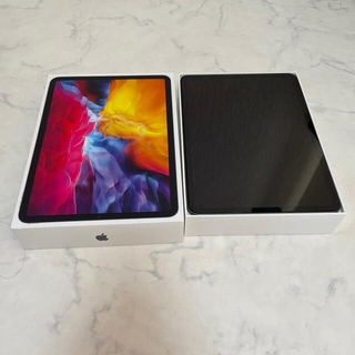 アイパッド(iPad)の美品　iPad Pro11第2世代128G　Wi-Fi スペースグレー(タブレット)