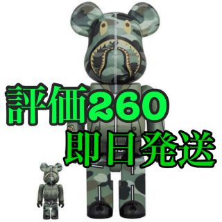 メディコムトイ(MEDICOM TOY)のBE@RBRICK BAPE (R) × ALPHA 100％ & 400％(その他)