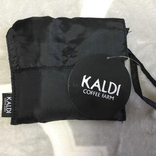 カルディ(KALDI)のカルディエコバッグ  黒(その他)