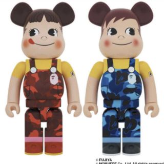 アベイシングエイプ(A BATHING APE)のBE＠RBRICK BAPE(R) × ペコちゃん & ポコちゃん 1000%(その他)