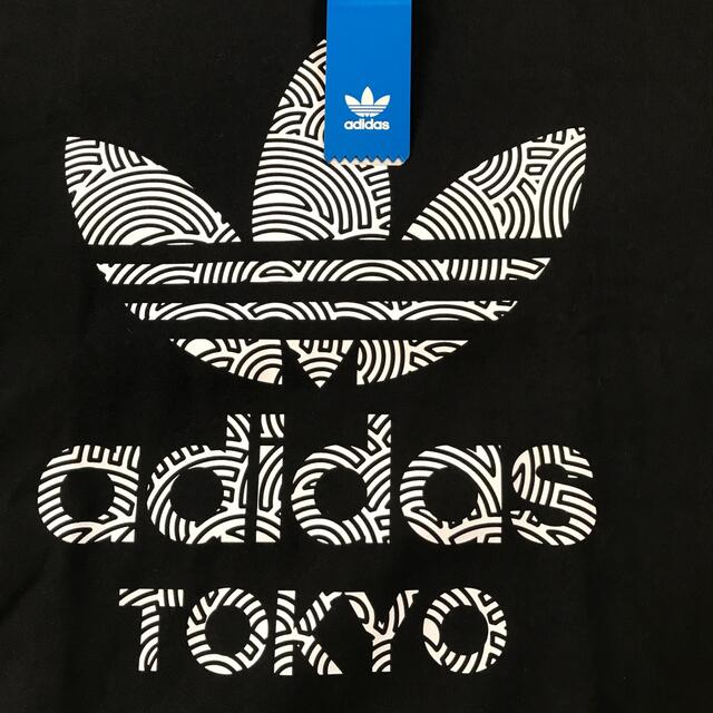 adidas(アディダス)のアディダス×タカハシヒロコ　コラボトレフォイルTシャツ メンズのトップス(Tシャツ/カットソー(半袖/袖なし))の商品写真