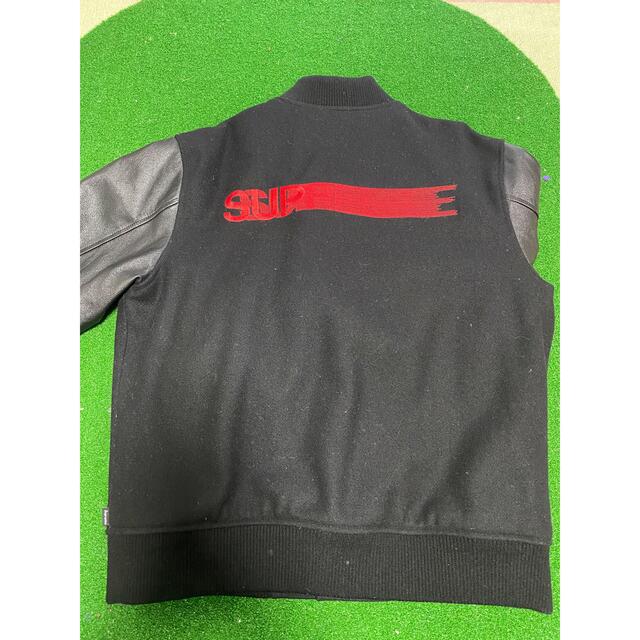 supreme motion logo varsity jacket | linnke.com.br