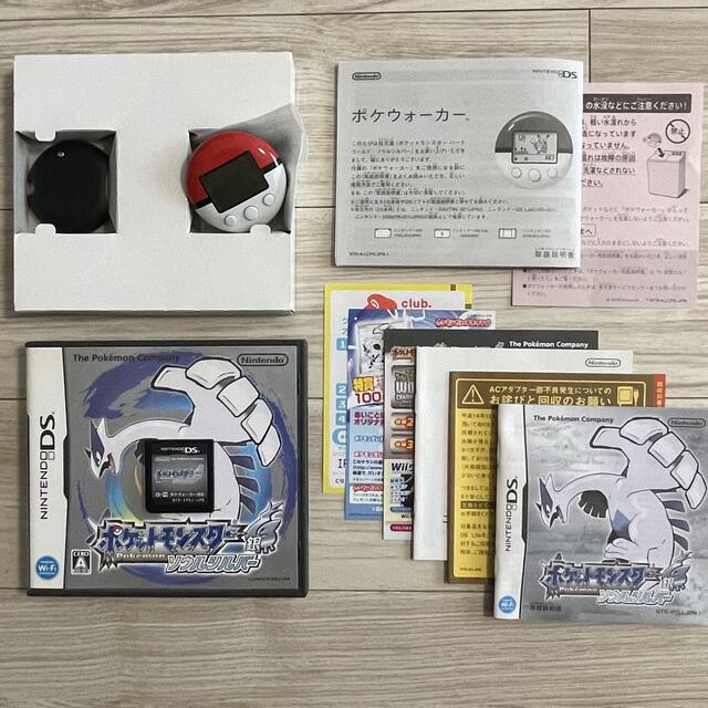 ニンテンドーDS(ニンテンドーDS)のポケットモンスター ソウルシルバー ニンテンドーDS エンタメ/ホビーのゲームソフト/ゲーム機本体(携帯用ゲームソフト)の商品写真