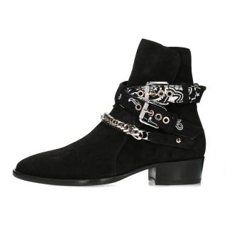 アミリ BANDANA BUCKLE BOOT バンダナバックルスウェードブーツ メンズ 41