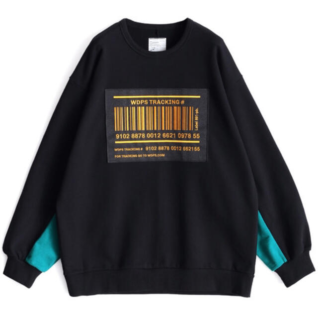 SHAREEF(シャリーフ)のSHAREEF  "BARCODE" BIG SWEAT スウェット メンズのトップス(スウェット)の商品写真