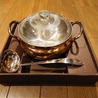 陶製鍋　カレーポット　カレー鍋　2セット(鍋/フライパン)