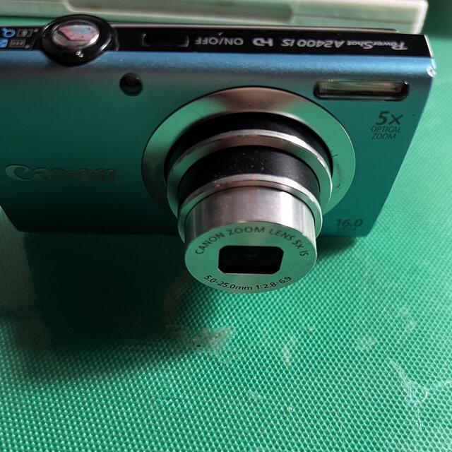 ビッグ割引 Canon デジタルカメラ PowerShot A2400IS シルバー 1600万