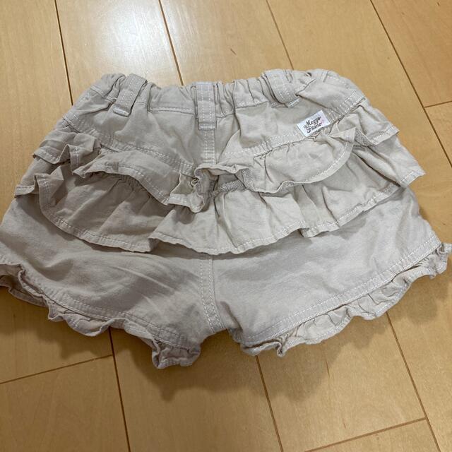 mezzo piano(メゾピアノ)の女の子　ショートパンツ キッズ/ベビー/マタニティのキッズ服女の子用(90cm~)(パンツ/スパッツ)の商品写真