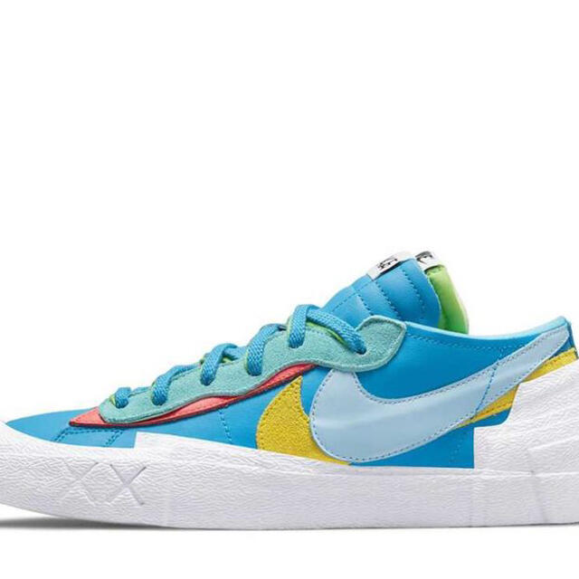 sacai(サカイ)のsacai kaws NIKE blazer low 28 10 ブルー サカイ メンズの靴/シューズ(スニーカー)の商品写真