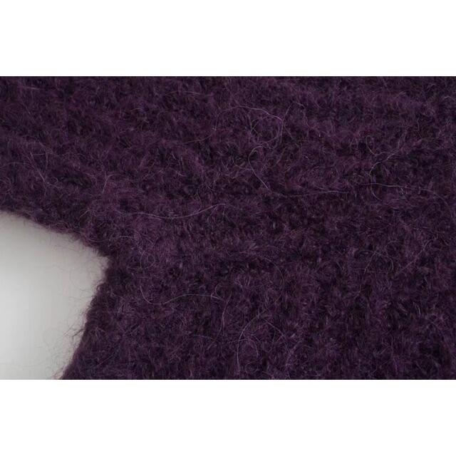 ZARA(ザラ)の🍁11月新作🍠6938◆purple パープル ニット セーター レディースのトップス(ニット/セーター)の商品写真