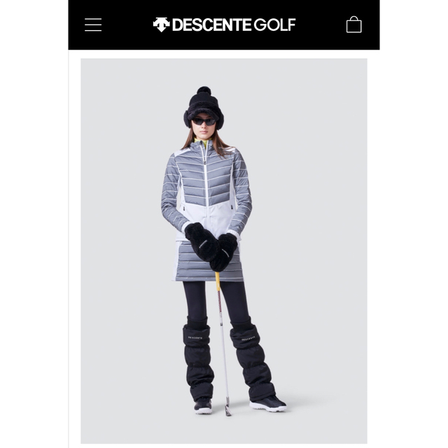 DESCENTE(デサント)のデサントダウンスカート　ゴルフ スポーツ/アウトドアのゴルフ(ウエア)の商品写真