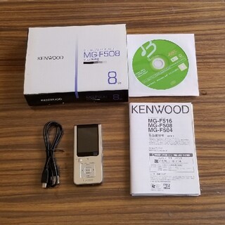 ケンウッド(KENWOOD)の☆ジャンク品　KENWOODケンウッド　携帯音楽プレイヤー(ポータブルプレーヤー)