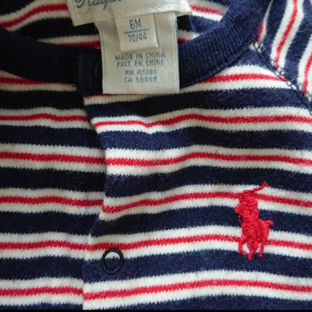 Ralph Lauren(ラルフローレン)のラルフローレン ロンパース70センチ キッズ/ベビー/マタニティのベビー服(~85cm)(ロンパース)の商品写真