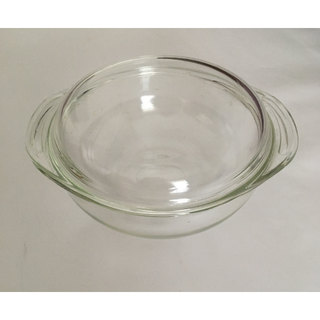 パイレックス(Pyrex)の耐熱ガラス製ふた付キャセロール (パイレックス)(調理道具/製菓道具)