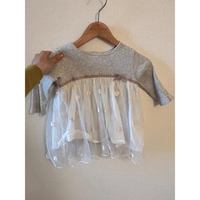 petit main(プティマイン)のプティマイン　110 キッズ/ベビー/マタニティのキッズ服女の子用(90cm~)(Tシャツ/カットソー)の商品写真