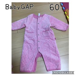 ベビーギャップ(babyGAP)のbaby GAPロンパース カバーオール 60(カバーオール)