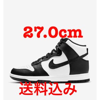 ナイキ(NIKE)のNIKE WMNS DUNK HIGH "BLACK AND WHITE"(スニーカー)