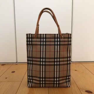 バーバリー(BURBERRY)のBURBERRY バーバリー トートバッグ ミニトート ノバチェック(トートバッグ)