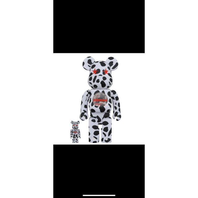 BE@rbrick atmos Dalmatian 100％ ＆ 400％