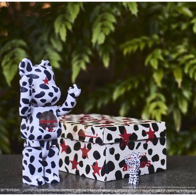 BE@rbrick atmos Dalmatian 100％ ＆ 400％