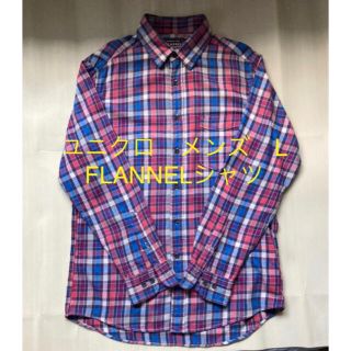 ユニクロ(UNIQLO)のユニクロ UNIQLO メンズトップス FLANNEL長袖シャツ 綿100% L(シャツ)