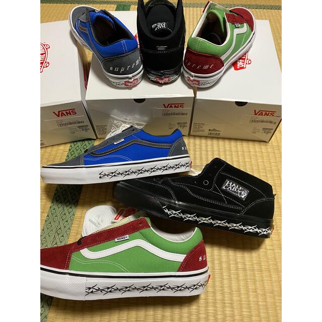 supreme vans Half Cab old school 28.5