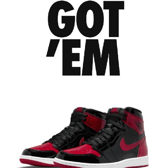 Nike Air Jordan 1 High OG "Patent Bred"