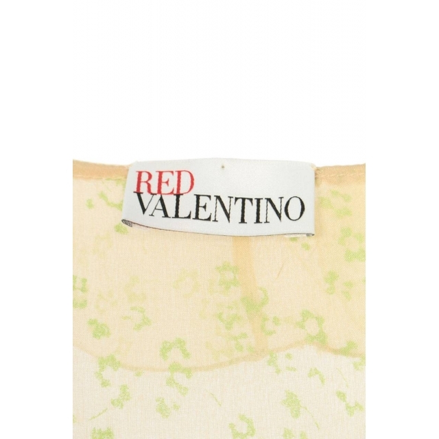 RED VALENTINO(レッドヴァレンティノ)のレッドヴァレンティノ ツイード切替ワンピース 42 レディースのワンピース(ロングワンピース/マキシワンピース)の商品写真