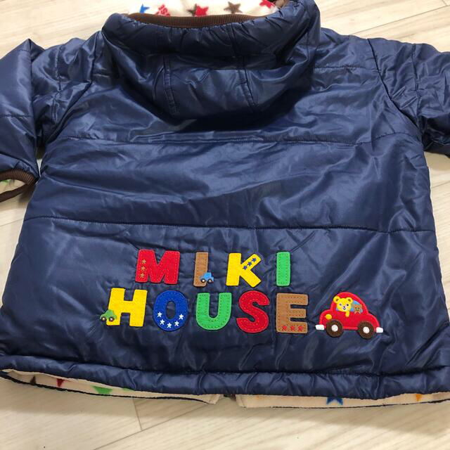 mikihouse(ミキハウス)の新品 ミキハウス 5way リバーシブル ジャケット アウター キッズ/ベビー/マタニティのキッズ服男の子用(90cm~)(ジャケット/上着)の商品写真