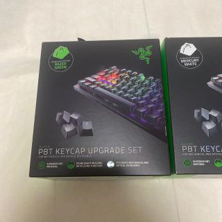 Razer PBT Keycap - US  2色セット二色成型 PBT (PC周辺機器)