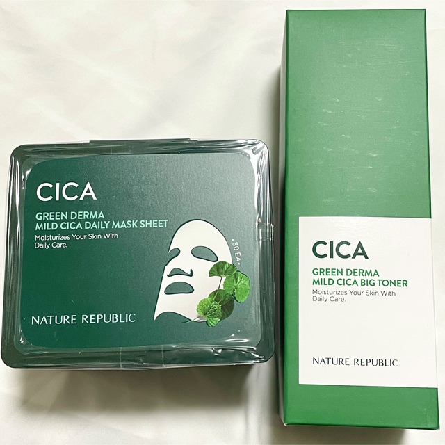 NATURE REPUBLIC(ネイチャーリパブリック)のnature republic CICAトナー CICAパック コスメ/美容のスキンケア/基礎化粧品(化粧水/ローション)の商品写真