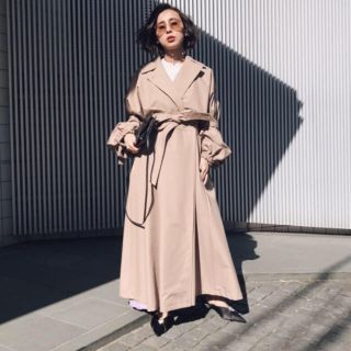 アメリヴィンテージ(Ameri VINTAGE)のアメリヴィンテージ GOURD SLEEVE TRENCH COAT(ロングコート)