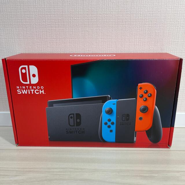 Nintendo　Switch　ネオンレッド　スイッチ　任天堂　本体