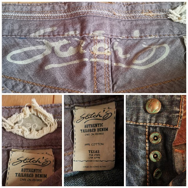 Stitchs(スティッチーズ)のStitch's スティッチーズ ダメージジーンズ 中古 メンズのパンツ(デニム/ジーンズ)の商品写真