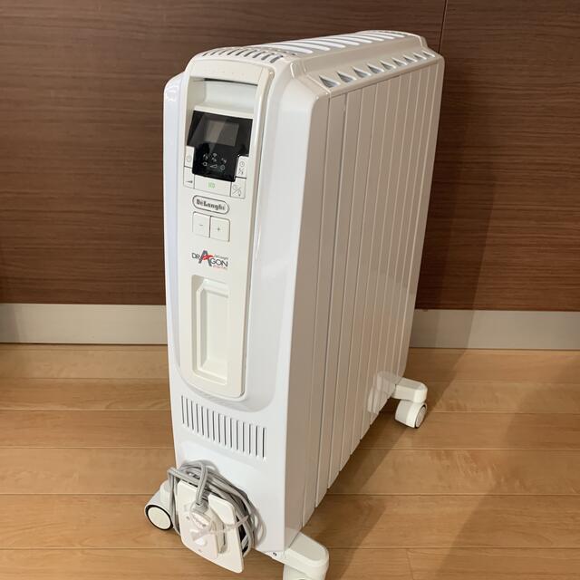 オイルヒーター　DeLonghi DDQ0915-WH ※リモコンなしDeLonghiカラーホワイト