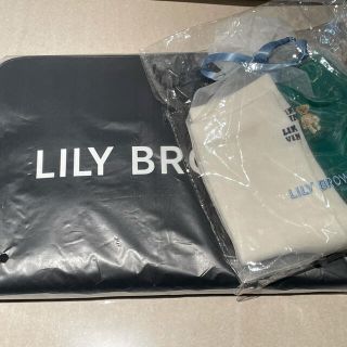 リリーブラウン(Lily Brown)のめぐ&チョココ様♡リリーブラウン　ノベルティ(クラッチバッグ)