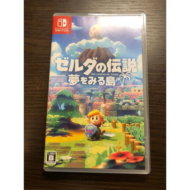 Nintendo Switch(ニンテンドースイッチ)のゼルダの伝説　夢をみる島　Switch エンタメ/ホビーのゲームソフト/ゲーム機本体(携帯用ゲームソフト)の商品写真