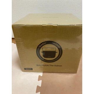 バルミューダ(BALMUDA)のバルミューダデザイン K03A-BK 炊飯器(炊飯器)