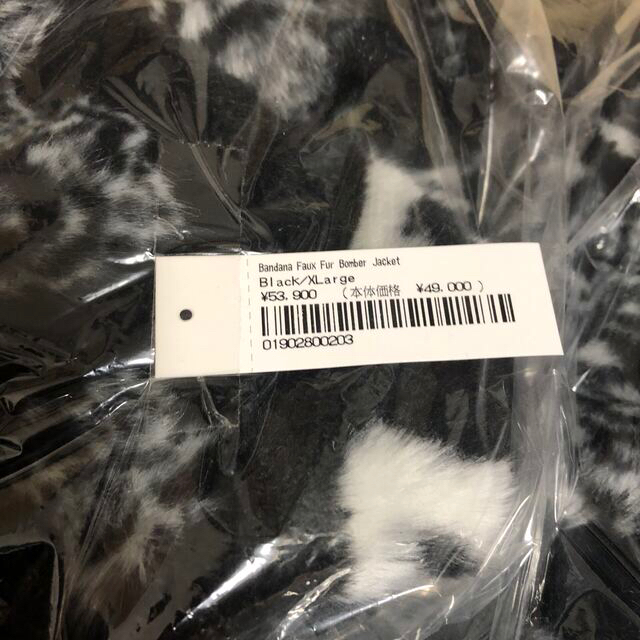 Supreme(シュプリーム)の新品未着用 Bandana Faux Fur Bomber Jacket XL メンズのジャケット/アウター(ブルゾン)の商品写真