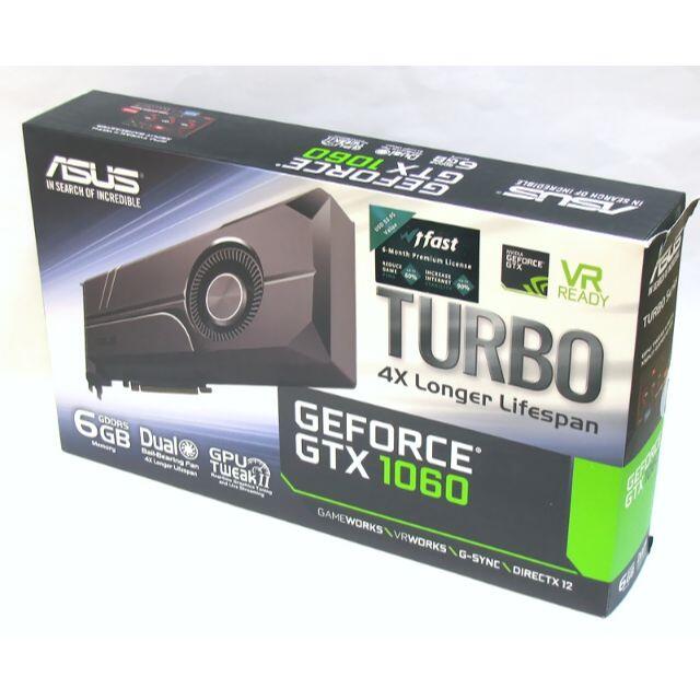 ASUS GEFORCE GTX 1060 6GB TURBO 正常動作品