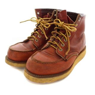 レッドウィング(REDWING)のレッドウィング 犬タグ ヴィンテージ アイリッシュセッター ブーツ 4E 赤茶(ブーツ)