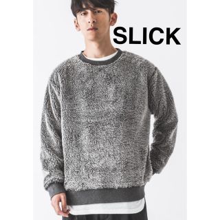 スリック(SLICK)のfaux fur pullover ボア　プルオーバー　slick  スウェット(ニット/セーター)