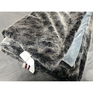 ザラホーム(ZARA HOME)のZARA HOME ファーブランケット(毛布)