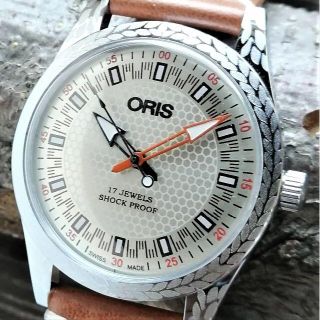 オリス(ORIS)の●美品！●オリス■ORIS 手巻き機械式ヴィンテージメンズ腕時計アンティーク(腕時計(アナログ))