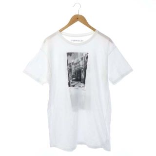 フレームワーク(FRAMeWORK)のフレームワーク 19SS フォトプリント Tシャツ カットソー 半袖 白(Tシャツ(半袖/袖なし))