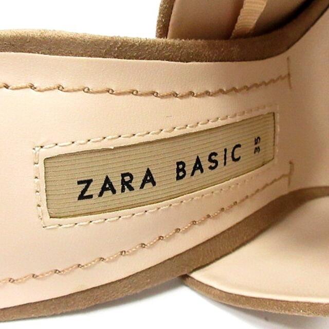 ザラ ベーシック ZARA BASIC サンダル 22cm ベージュ レディースの靴/シューズ(サンダル)の商品写真