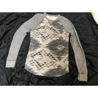 アメリカンイーグル(American Eagle)のアメリカンイーグル　ロンT グレー サイズS(Tシャツ/カットソー(七分/長袖))