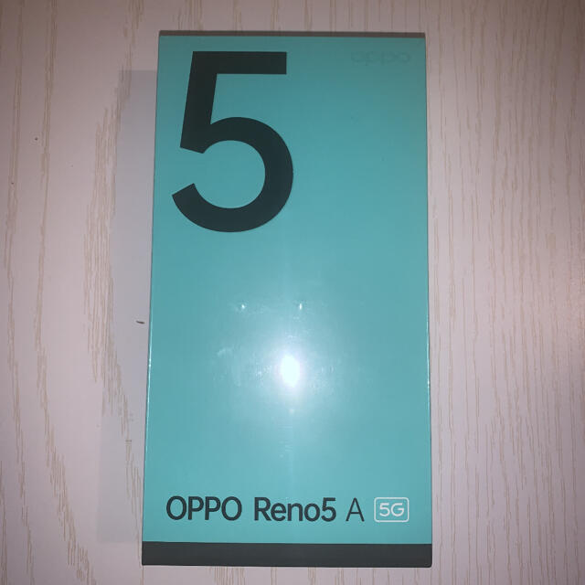 OPPO Reno5 A シルバーブラック SIMフリー　新品