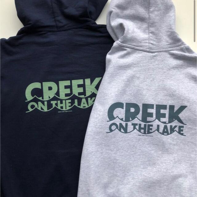 1LDK SELECT(ワンエルディーケーセレクト)のCreek Angler's Device on the lake hoodie メンズのトップス(パーカー)の商品写真