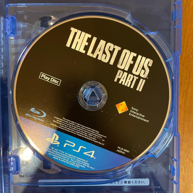 PlayStation4(プレイステーション4)のThe Last of Us Part II（ラスト・オブ・アス パートII）  エンタメ/ホビーのゲームソフト/ゲーム機本体(家庭用ゲームソフト)の商品写真